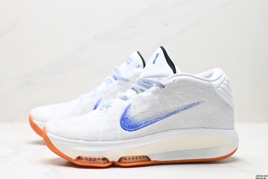 公司级✅Nike Air Zoom GT Hustle3”Blueprint” 时尚百搭 減震耐磨透气 低帮 篮球鞋 货号:HJ9084-100 尺码:36-45 ID:JGD145-DZE