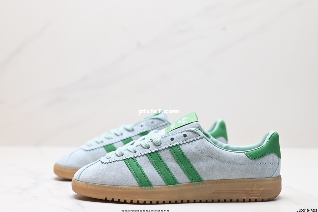 公司级✅Adidas Originals Bermuda Brmd  时尚复古 耐磨轻便 低帮板鞋 货号:IH0300 尺码:36 36.5 37 38 38.5 39 40 40.5 41 42 42.5 43 44 45 ID:JJD319-RDS