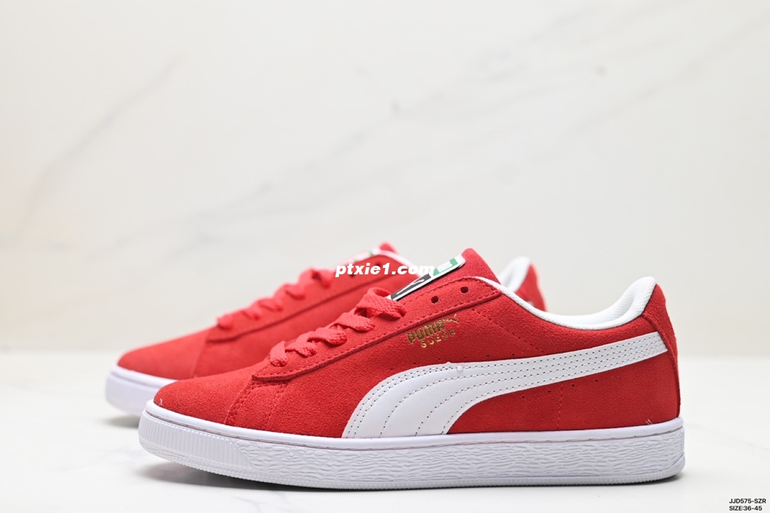 真标✅Puma Suede Skate复古单品 彪马 防滑耐磨低帮德训板鞋 货号::383894 02 尺码:36-45 ID:JJD575-SZR
