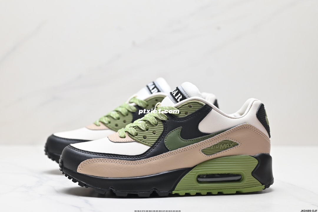 公司级✅Nike Air Max 90初代系列低帮复古气垫百搭休闲运动慢跑鞋 货号:CI5646-200 尺码:36 36.5 37.5 38 38.5 39 40 40.5 41 42 42.5 43 44 45  ID:JKD489-DJF