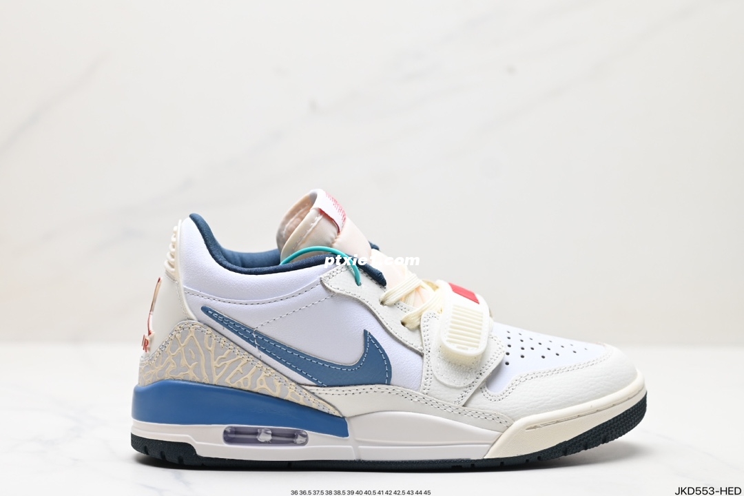 Corporate-level✅Three-in-one strongest combination, multiple new colors return! Nike Air Jordan Legacy 312 Low "White/Grey Fog/Blue/Red" Jordan's strongest three-in-one hybrid version low-top cultural leisure sports basketball shoes Item number: