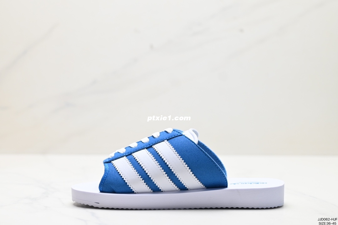 公司级✅阿迪达斯ADIDAS GAZELLE BEACH休闲沙滩拖鞋女夏季新款adidas阿迪达斯官方三叶草 货号:JQ7425 尺码:36-45