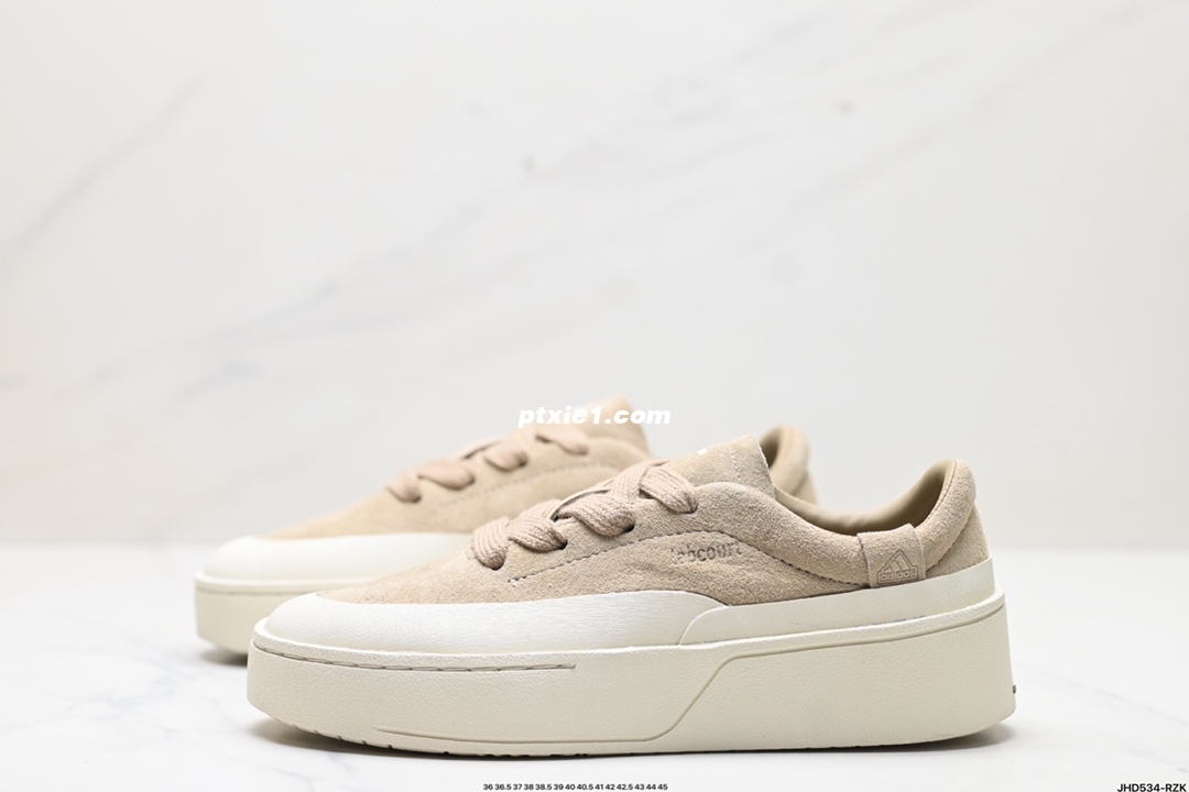 公司级✅adidas LABCOURT 百搭休闲轻松舒适 耐磨透气低帮 板鞋 男女同款 鞋面使用了绒毛麂皮 ，鞋面和鞋底连接处使用了包边处理，看起来更加精致有型;内里也使用了光滑的优质皮革，鞋垫上的Adidas LOGO彰显品牌身份，鞋子后脚跟处的英文 ENDINEERED FOR THE STYLE OF FUTURE译为“为未来的风格而设计” ! 货号:lF1709 尺码:36 36.5 37 38 38.5 39 40 40.5 41 42 42.5 43 44 45 ID:JHD534-RZK