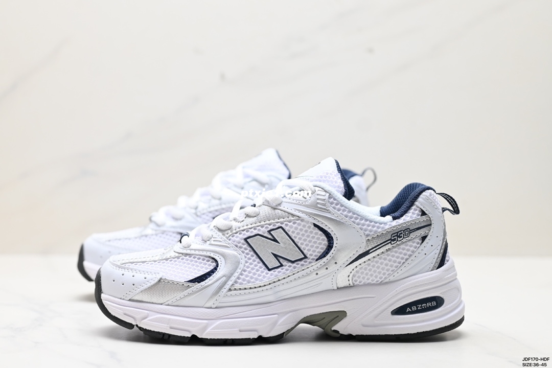 真标✅New Balance MR530系列复古老爹风网布跑步休闲运动鞋 #采用优质纤维革+透气网眼布材质材质 货号:MR530KA