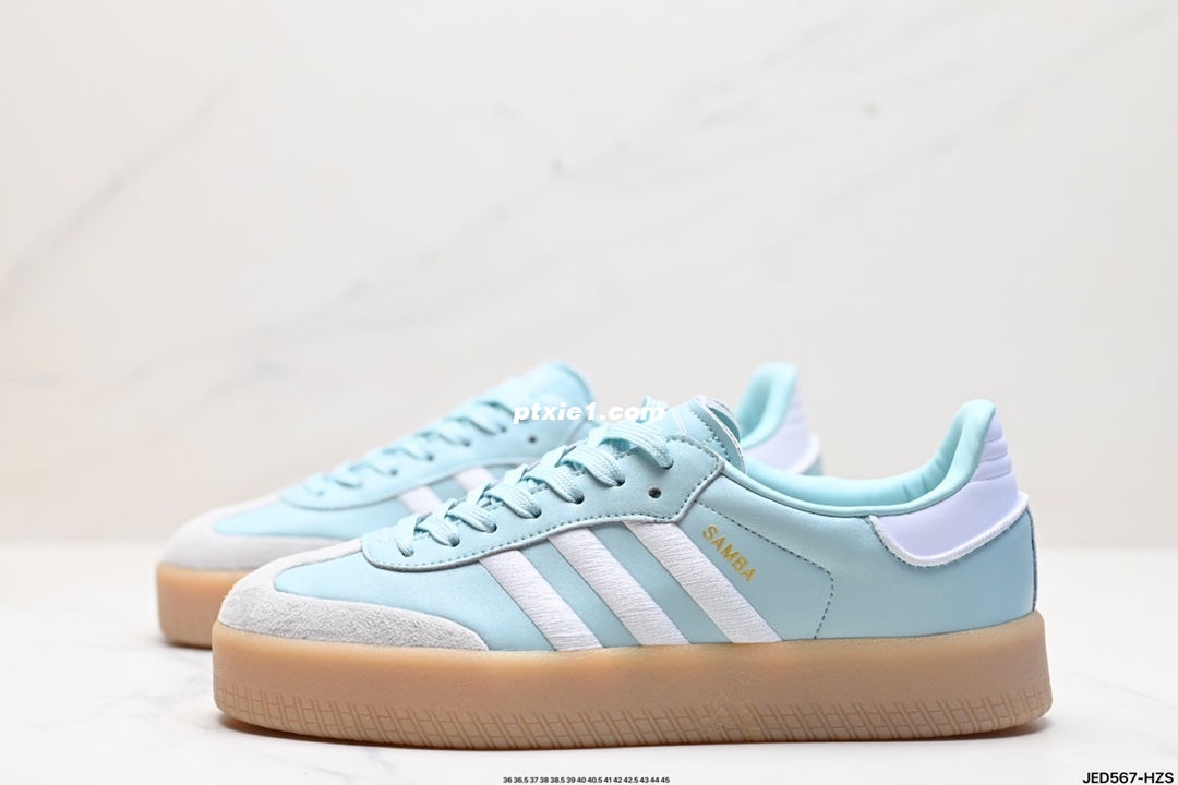 公司级✅阿迪达斯Adidas Originals Samba Vegan OG桑巴舞系列绅士德训足球风百搭低帮休闲运动板鞋 货号:ID0438 尺码:36 36.5 37 38 38.5 39 40 40.5 41 42 42.5 43 44 45