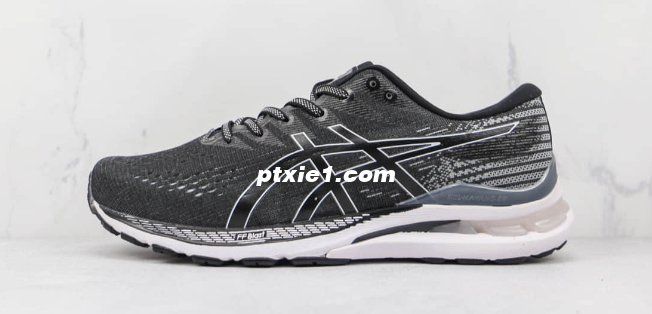亚瑟士ASICS GEL-KAYANO 28纯原版本灰黑色K28缓震跑步鞋原档案数据开发 货号：1012B048-003