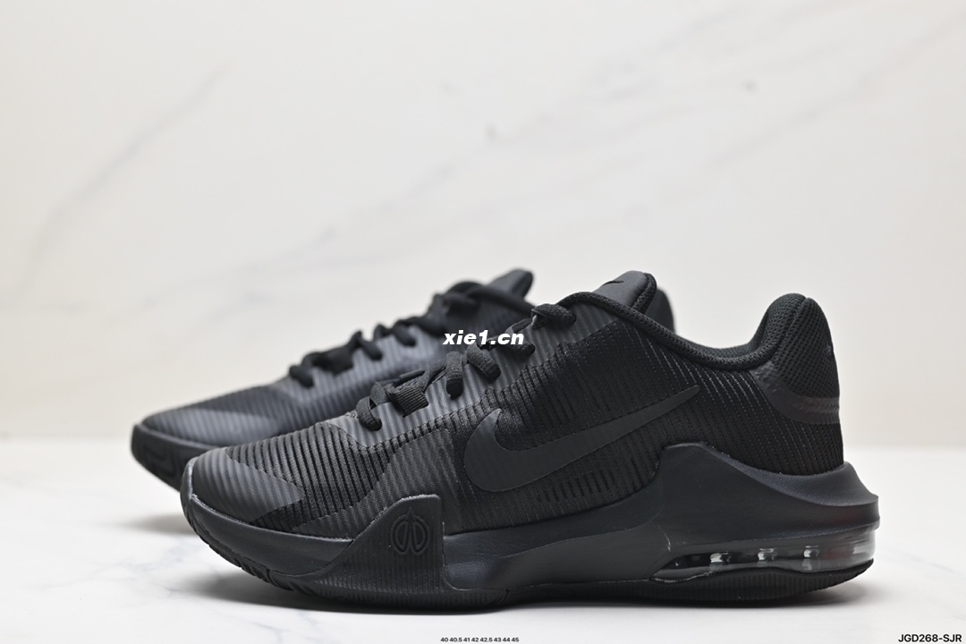 公司级✅Nike Air Max lmpact 4 舒适百搭 防滑耐磨 低帮 耐克篮球鞋 货号:DM1124-009 尺码:40 40.5 41 42 42.5 43 44 45