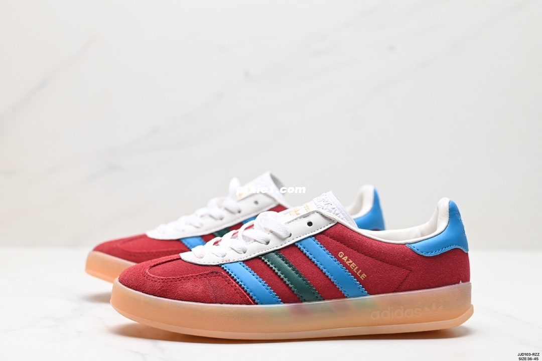 公司级✅阿迪达斯三叶草Adidas Originals Samba OG 桑巴舞系列绅士德训足球风百搭低帮休闲运动板鞋 货号:B75807 尺码:36-45 ID:JJD103-RZZ