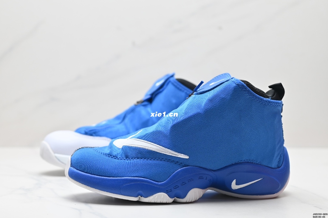 Corporate grade ✅Nike Zoom Flight 98 The Glove Sole Collector Sonic Wave Nike comfortable mid-top retro basketball shoes Item number: 616773 300 Size: 40-45 ID: JHD230-QDS