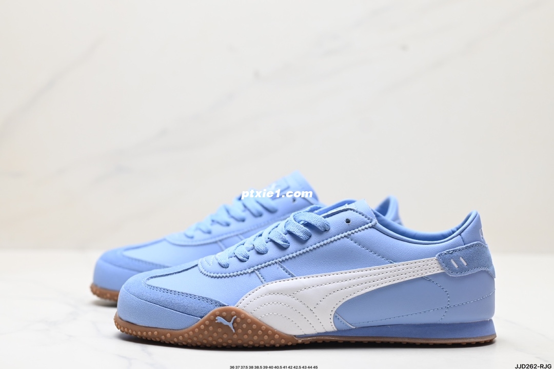 公司级✅PUMA Bella UT 彪马 徐梦洁同款舒适男女低帮生活休闲德训薄底鞋 货号:402186 05 尺码:36 37 37.5 38 38.5 39 40 40.5 41 42 42.5 43 44 45 ID:JJD262-RJG