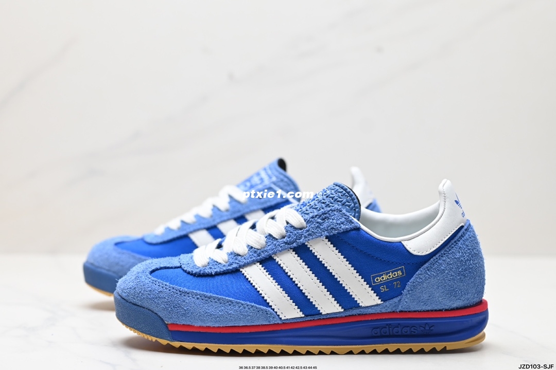 真标✅阿迪达斯Adidas SL 72 OG 三叶草复古休闲跑步鞋休闲运动鞋 货号:IH8647 尺码:36 36.5 37 38 38.5 39 40 40.5 41 42 42.5 43 44 45