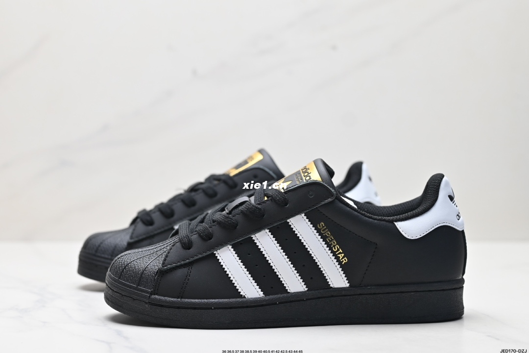 公司级✅阿迪达斯Adidas三叶草 Originals Superstar贝壳头系列低帮经典百搭休闲运动板鞋 货号:EG4959 尺码:36 36.5 37 38 38.5 39 40 40.5 41 42 42.5 43 44 45 ID:JED170-DZJ