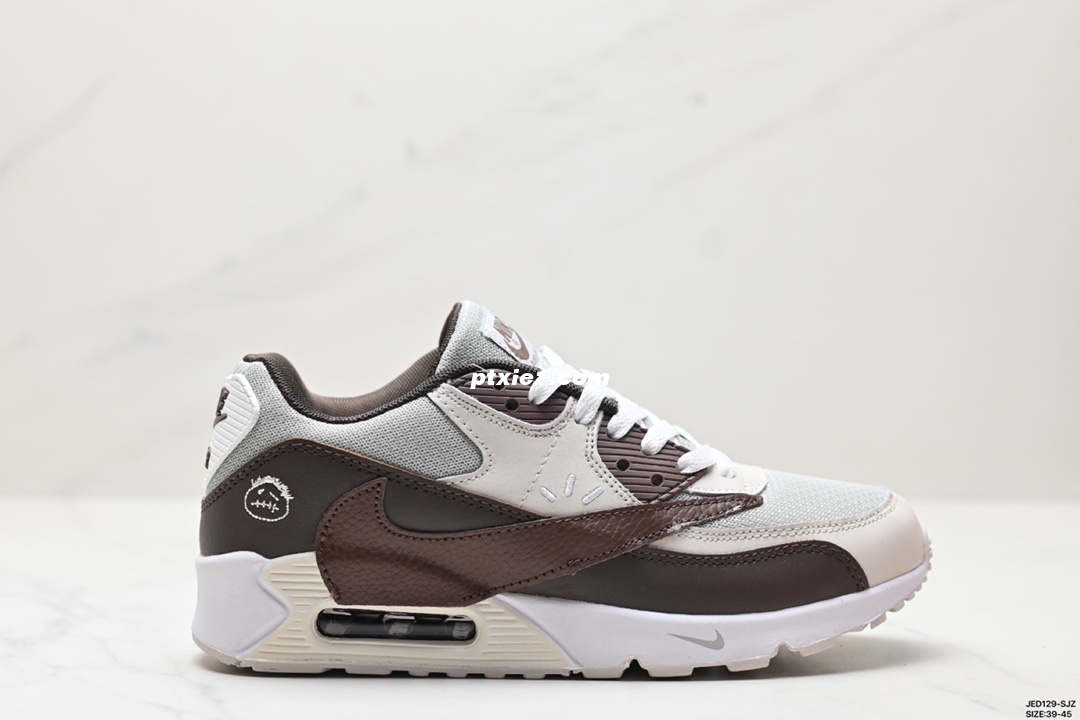 公司级✅Nike Air Max 90初代系列低帮复古气垫百搭休闲运动慢跑鞋 货号:DC4116-100 尺码:39-45