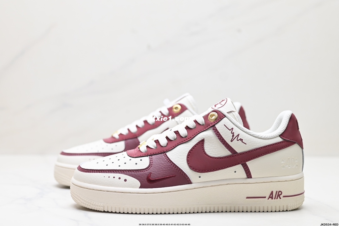 公司级✅Air Force 1 ‘07 LV8 原楦头原纸板 打造纯正空军版型 #专注外贸渠道 全掌内置蜂窝气垫 #原盒配件 原厂中底钢印、拉帮完美  官方同步上架 货号:DQ7582-103 Size:36 36.5 37.5 38 38.5 39 40 40.5 41 42 42.5 43 44 44.5 45 ID:JKD534-RED