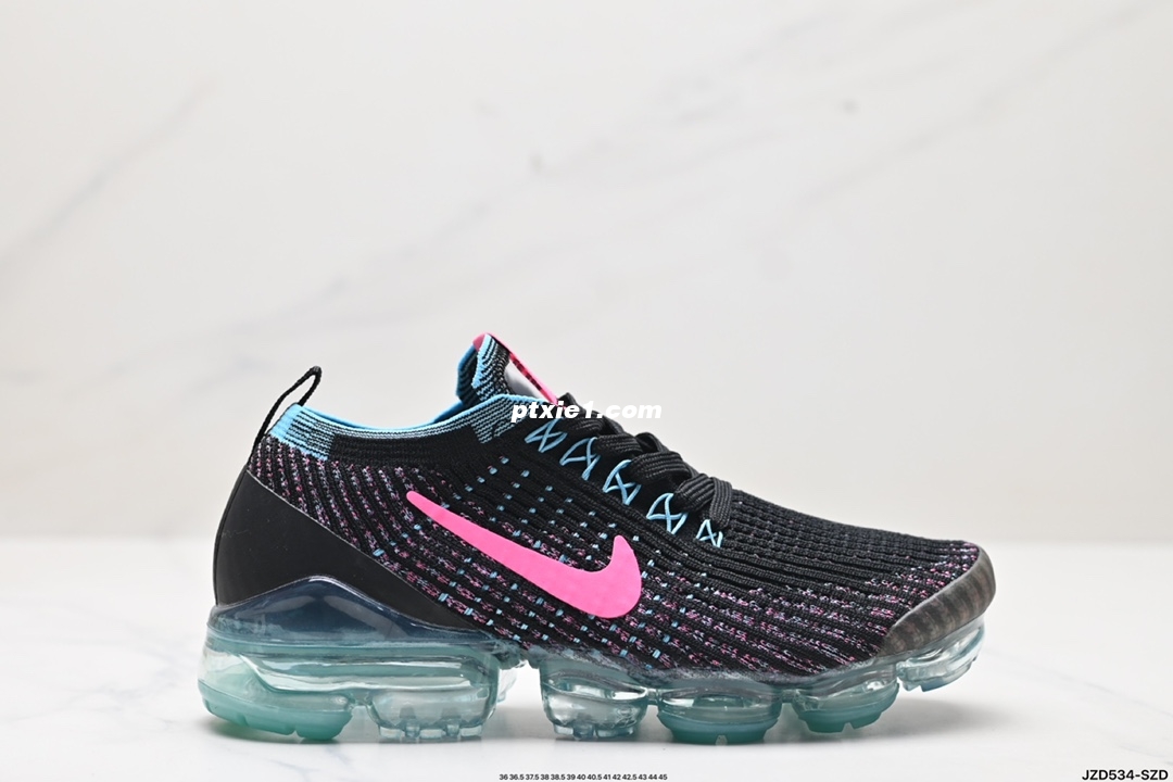 真标✅Nike Air VaporMax Flyknit 3耐克全掌大气垫透气跑步鞋  货号:AJ6900-012 尺码:36 36.5 37.5 38 38.5 39 40 40.5 41 42 42.5 43 44 45