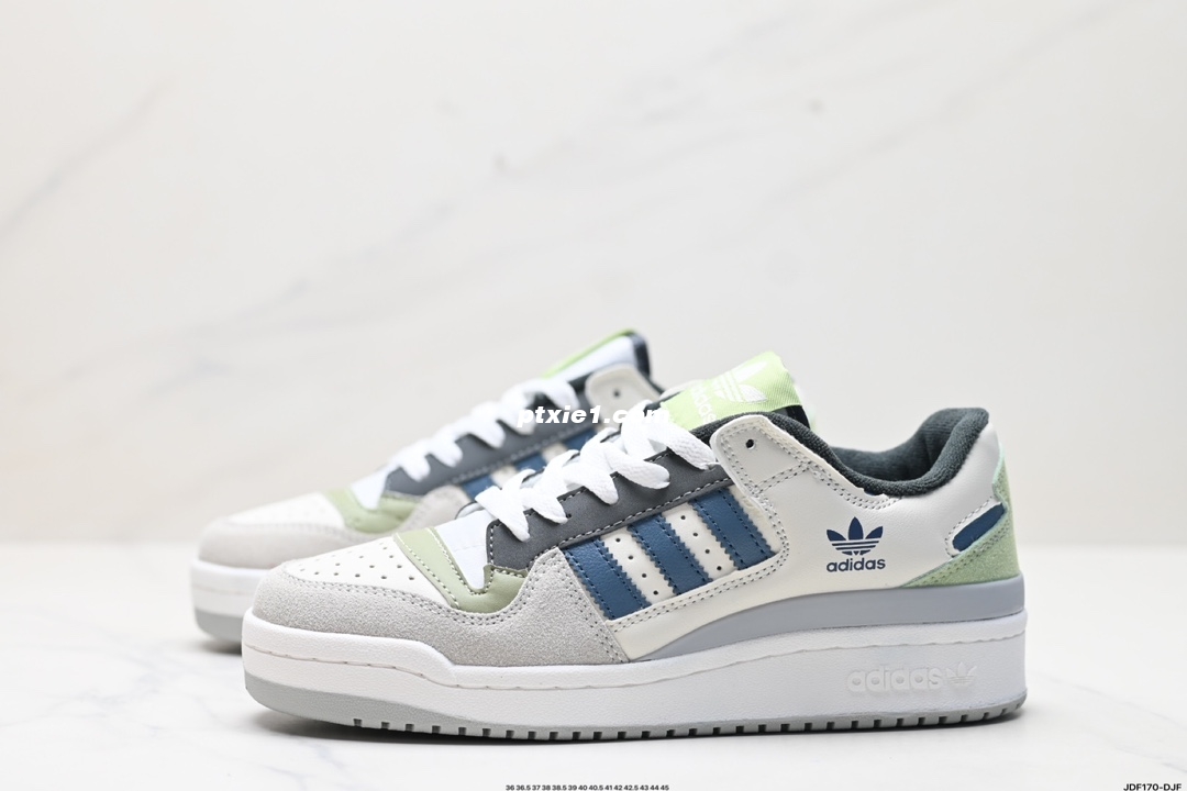 真标✅阿迪达斯 Adidas Forum Low CL低帮百搭潮流休闲运动板鞋 官方货号:IG3901 SIZE:36 36.5 37 38 38.5 39 40 40.5 41 42 42.5 43 44 45 ID:JDF170-DJF